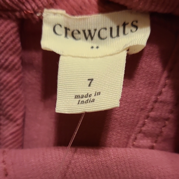 Crewcuts Raspberry Corduroy Dress - Picture 5 of 7